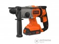 BLACKANDDECKER Black & Decker BCD900E2K akkus fúrókalapács, SDS, 2 db 18 V/2.5Ah Li-Ion akku, kofferban