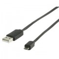 ValueLine kábel USB A-Micro 1m Black (VLMP60410B1.00)