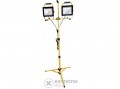 EXTOL Light hordozható reflektor LED lámpa, 2×30 W, 2×2400 Lm, IP65 (43283)