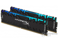 Kingston 16GB/3600MHz DDR-4 HyperX Predator RGB XMP memória kit, 2db 8GB