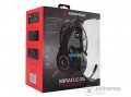 RAMPAGE Miracle-X5 RGB mikrofonos fejhallgató, fekete (PS4/ XBOX/PC)