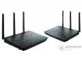 Asus RT-AC66U AC1750 2 darabos Mbps Dual-band gigabit AiMesh WiFi router
