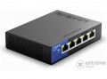 Linksys LGS105-EU-RTL fekete 5 portos üzleti asztali gigabit switch