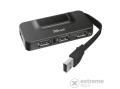 Trust Oila 4 USB Hub, fekete (4port, USB2.0)