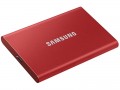 Samsung Portable SSD USB3.2 1TB, T7, Piros (MU-PC1T0R/WW)
