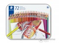 STAEDTLER Steadtler hatszögletű színes ceruza készlet, fém dobozban, 72 különböző szín
