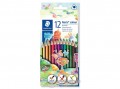 STAEDTLER Steadtler Noris Colour háromszögletű színes ceruza készlet, 12 különböző szín