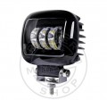 TruckerShop LED munkalámpa vetítőlencsével 10-60V szögletes