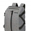 American Tourister TAKE2CABIN laptop hátizsák 14.1" - Triangle Print/Black (128477-8430)