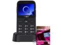 ALCATEL 2019G Dual SIM kártyafüggetlen mobiltelefon, szürke + Telekom Domino Quick SIM kártya