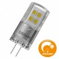 Osram G4 LED 2W 200lm 12V AC/DC 2700K melegfehér, szabályozható - 20W izzó helyett