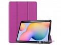 GIGAPACK álló, bőr hatású aktív flip tok Samsung Galaxy Tab S6 Lite 10.4 WIFI (SM-P610) készülékhez, lila
