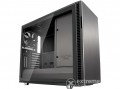 FRACTAL DESIGN Define R6 USB-C TG ablakos táp nélküli E-ATX számítógépház, szürke