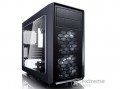 FRACTAL DESIGN Focus Mini G ablakos táp nélküli mATX számítógépház, fekete