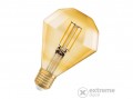 Ledvance Osram Vintage LED gyémánt forma/átlátszó üveg búra/4,5W/470lm/2500K/E27 LED gyémánt forma izzó