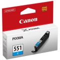 Canon CLI-551C Tintapatron Pixma iP7250, MG5450 nyomtatókhoz, , cián, 7ml