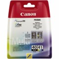 Canon PG-40/CL-41 Tintapatron multipack Pixma iP1300, 1600, 1700 nyomtatókhoz, , fekete,színes, 16ml+12ml