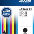 Brother LC529XLB Tintapatron DCP-J100, J105 nyomtatóhoz, , fekete, 2400 oldal