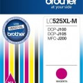 Brother LC525XLM Tintapatron DCP-J100, J105 nyomtatóhoz, , magenta, 1300 oldal