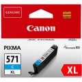 Canon CLI-571CXL Tintapatron Pixma MG5750, 6850,7750 nyomtatókhoz, , cián, 11 ml