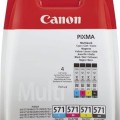 Canon CLI-571KIT Tintapatron multipack Pixma MG 5700, 6800, 7700 nyomtatókhoz, , b+c+m+y, 4*7ml