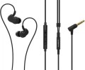 SOUNDMAGIC Fülhallgató, mikrofon, hangerőszabályzó, fém, &quot;PL30+C&quot;, fekete-szürke
