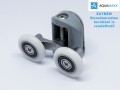 AquaMaxx zuhanykabin görgő (Z-30DT)