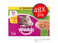 Whiskas Casserole nedves macskaeledel, halas-húsos, 48x85 g