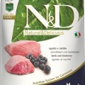 N&amp;D Farmina Grain Free Dog Adult Mini Lamb &amp; Blueberry 7kg