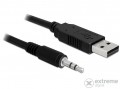 Delock 83115 konverter USB 2.0 apa-soros-TTL 3.5 mm sztereo jack, 1.8 m (5 V)