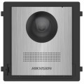 Hikvision DS-KD8003-IME1/NS Társasházi IP video-kaputelefon kültéri főegység, gomb nélkül, moduláris, rozsdamentes acél
