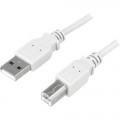 Egyéb LogiLink kábel USB 2.0 A-B 2m Grey (CU0007)