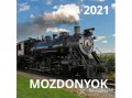 Mozdonyok falinaptár - 2021