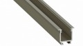 LED Alumínium Profil Beépíthető Mély Horonnyal [W] Bronz 1 méter