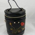 Aé-Collection Extravagáns, kompakt női műbőr táska, kisebb változat, egyedi, kézzel festett mintával!