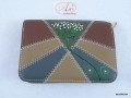 Aé-Collection Jó minőségű 3 részes női műbőr pénztárca, egyedi, kézzel festett mintával!