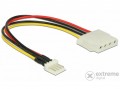 Delock 85456 tápkábel, Floppy-csatlakozódugó- Molex-csatlakozó 15 cm