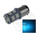 TruckerShop LED IZZÓ 24V BA15s 13 smd LED KÉK