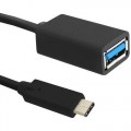 Egyéb Qoltec USB Type-C to USB 3.0 OTG 0,2m (50485)