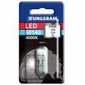 Tungsram LED 60140 0,6W W5W 4000K 93118393 1 darab/csomag