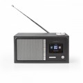Nedis Internetes Rádió 18 W | FM | Bluetooth® | Távvezérlő | Fekete RDIN3000BK
