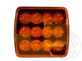 LED sárga villogó mágnestalpas , tölthető 12V/24V