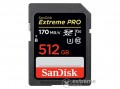 SanDisk SDXC Extreme Pro 512GB memória kártya, UHS-I, Class 10, V30, U3 (183533)