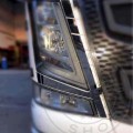 TruckerShop Volvo Euro6 inox fényszóró díszkeret párban