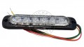 TruckerShop 6 POWER LED-es sárga vilogó modul Standard