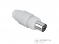 Hama koaxiális antenna csatlakozó, Apa típusú