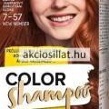 Schwarzkopf Palette Color Shampoo hajszínező 218 borostyánszőke 7-57
