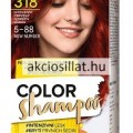 Schwarzkopf Palette Color Shampoo hajszínező 318 intenzív vörös 5-88