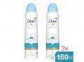 DOVE Care&Protect női izzadásgátló dezodor, 2x150ml