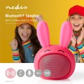 Nedis Bluetooth® hangszóró lejátszási idő: 3 óra | 9 W | Mono | Beépített mikrofon | Összekapcsolható SPBT4110PK
